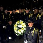 Honor Guard members at a funeral