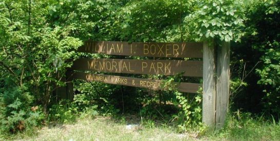 Boxer Park Sign