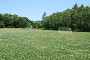 Small soccer field at Scott Blvd.