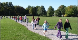 Fairview Elementary School Walking Path - City/School Co-op Playground Project