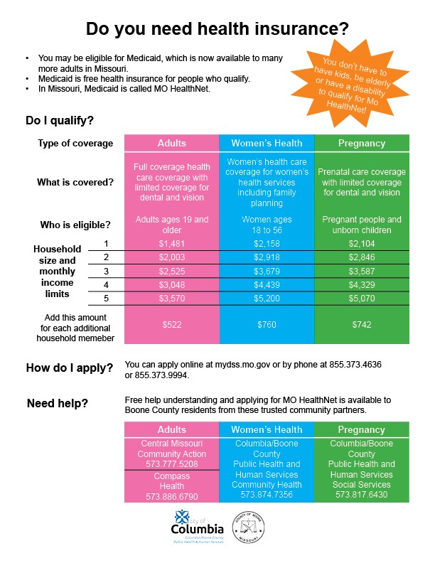 Medicaid expansion flyer