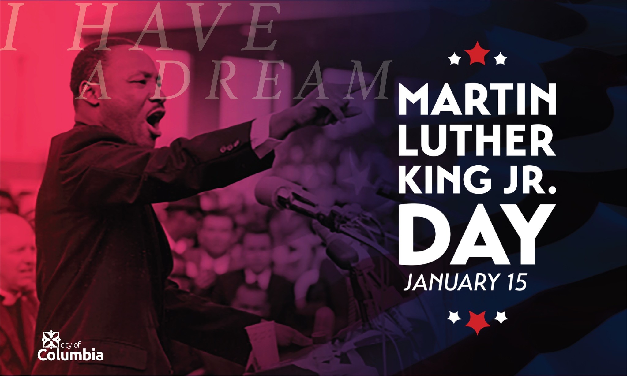 City of Columbia offices closed Jan. 15 in observance of Martin Luther