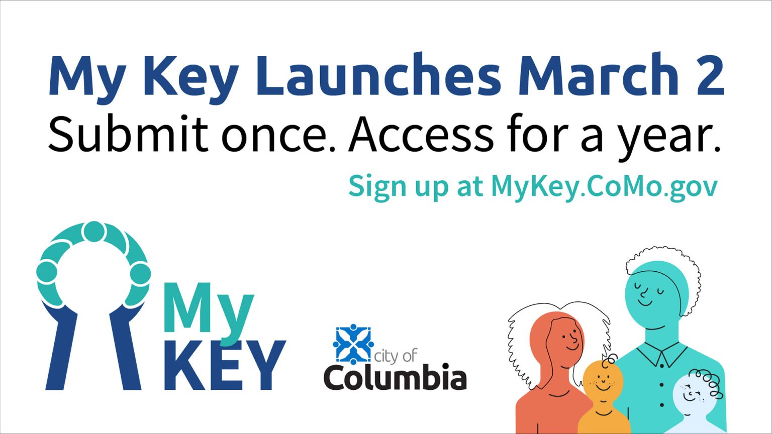 Mykey Program City to launch My Key program for access to services - City of Columbia ...