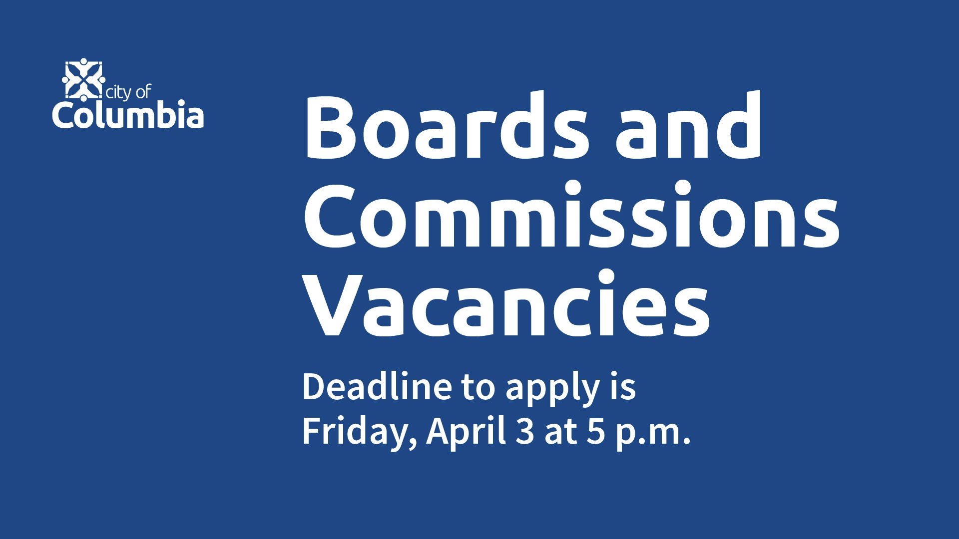 Boards and commissions vacancies - City of Columbia Missouri