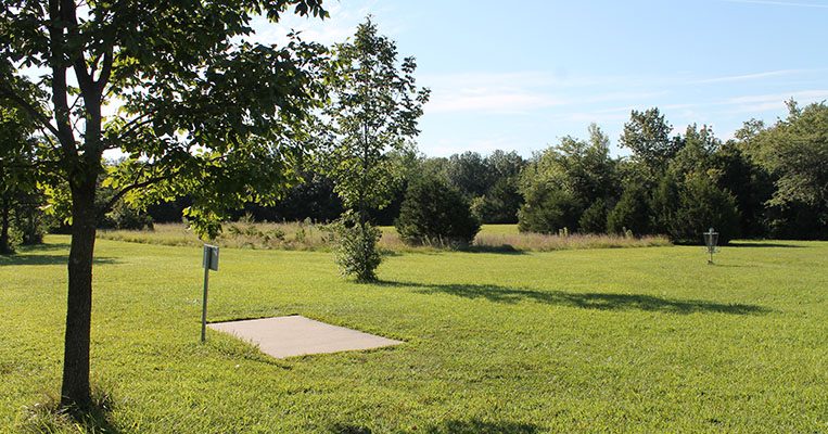 Indian Hills Disc Golf Course in Summer