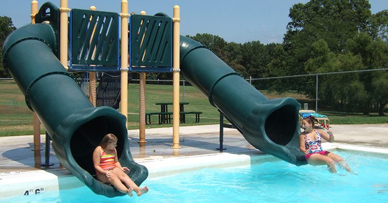 Lake of the Woods Pool Slide